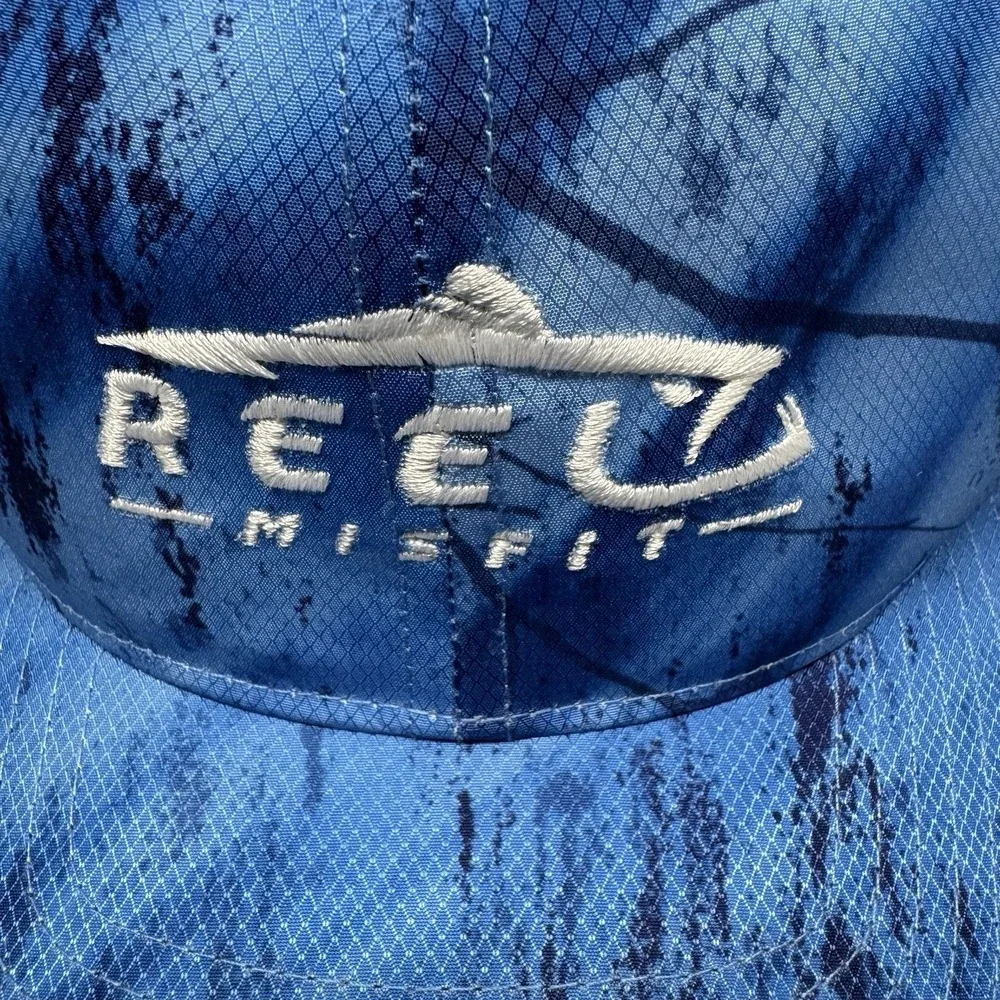 RealTree Hat Blue Fishing Trucker Snapback Cap New Reel Misfit Embroidery Beach
